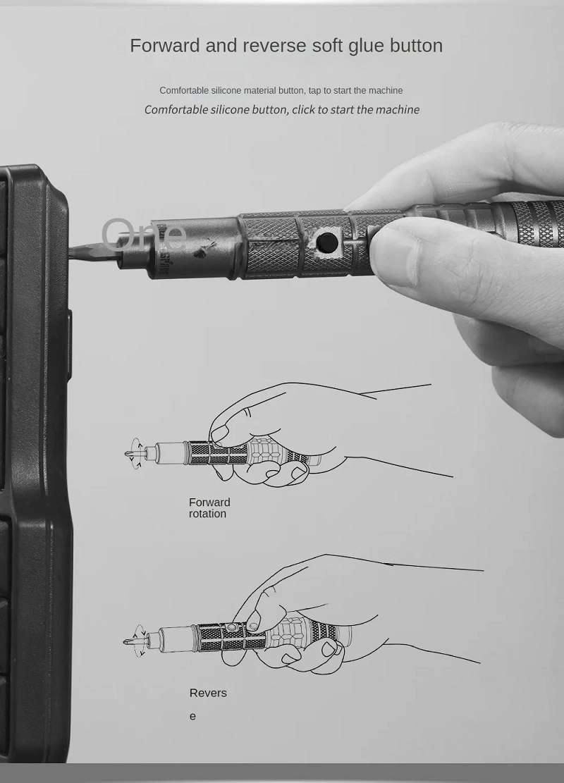 Bộ tua vít điện đa năng CS0601A CreationSpace 28 trong 1 dùng pin lithium
